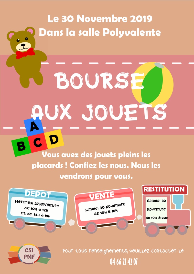 Lire la suite à propos de l’article Bourse aux jouets