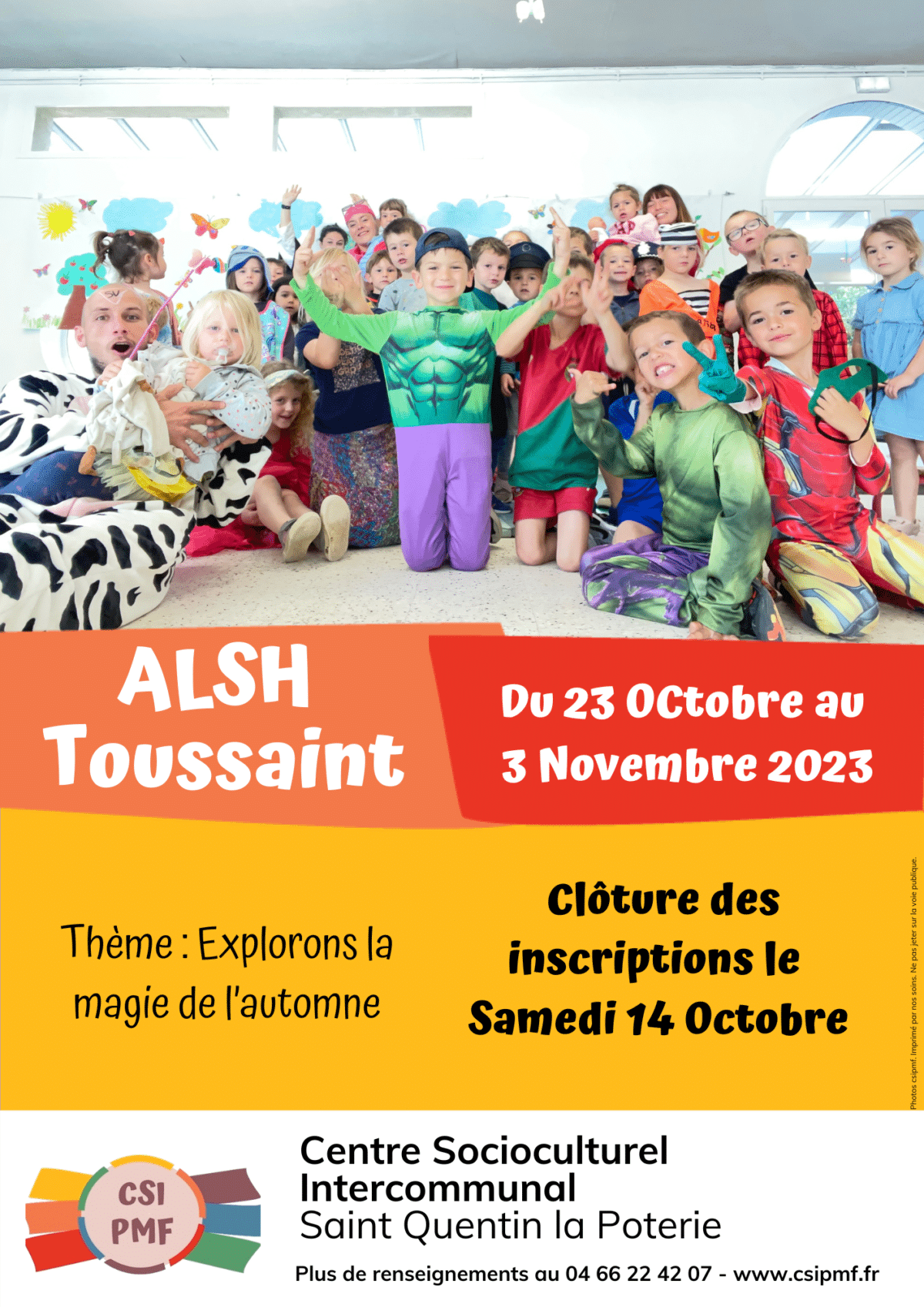 Lire la suite à propos de l’article ALSH toussaint 2023