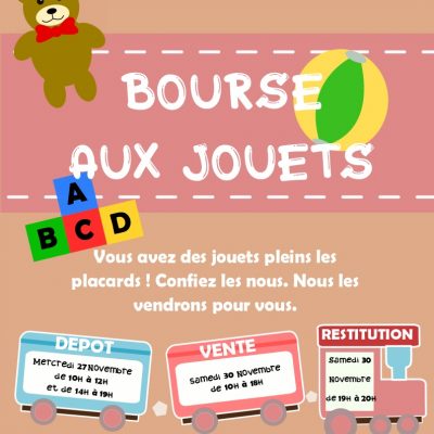 Affiche Bourse aux Jouets