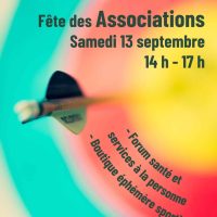 Affiche fete des associations 2025